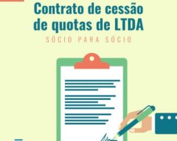 [Modelo] Contrato de cessão de quotas de Ltda